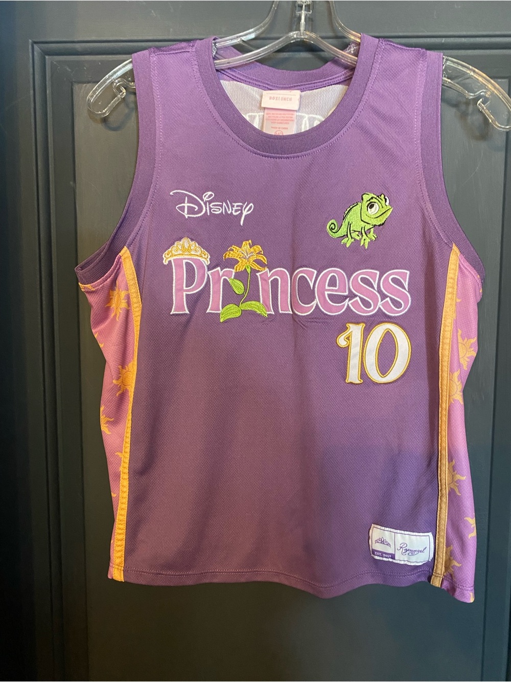 Disney Princess Purple Tank Top - 'Princess' Rapunzel